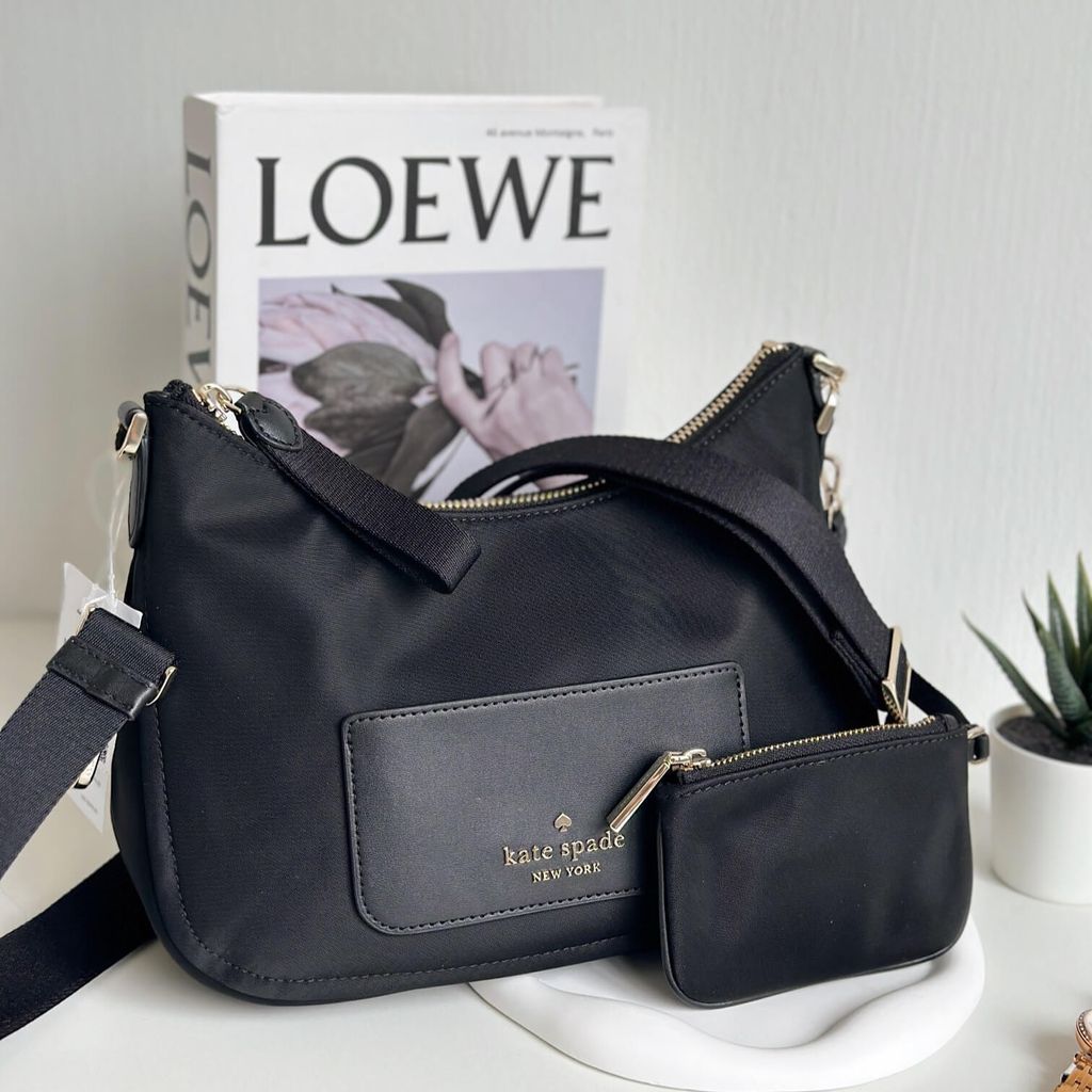 JuzBeauty_JuzBeautyMalaysia_JuzPretty_Authentic_Kbeauty_Malaysia_Skin_Care_Cosmetics_Jbeauty_Health_Care_korean_streetwear_US_Luxury_KATE SPADE KC528 Chelsea Crossbody Bag In Black 斜挎包3