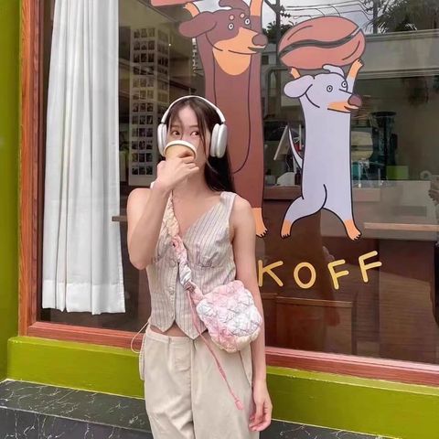 ★CARLYN★ Twee Cotton Candy Pastel pink H73313020 CARLYN_GLOBAL