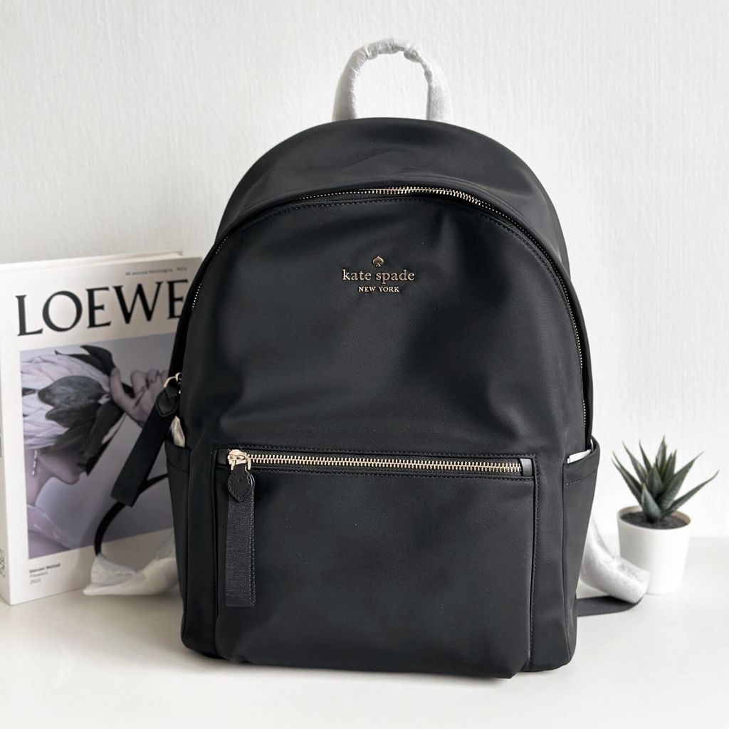 JuzBeauty_JuzBeautyMalaysia_JuzPretty_Authentic_Kbeauty_Malaysia_Skin_Care_Cosmetics_Jbeauty_Health_Care_korean_streetwear_US_Luxury_KATE SPADE KC521 Chelsea Large Backpack In Black 背包2