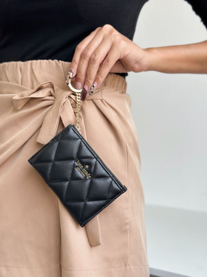 JuzBeauty_JuzBeautyMalaysia_JuzPretty_Authentic_Kbeauty_Malaysia_Skin_Care_Cosmetics_Jbeauty_Health_Care_korean_streetwear_US_Luxury_KATE SPADE KA598 Carey Small Card Holder Black 卡包4.jpg