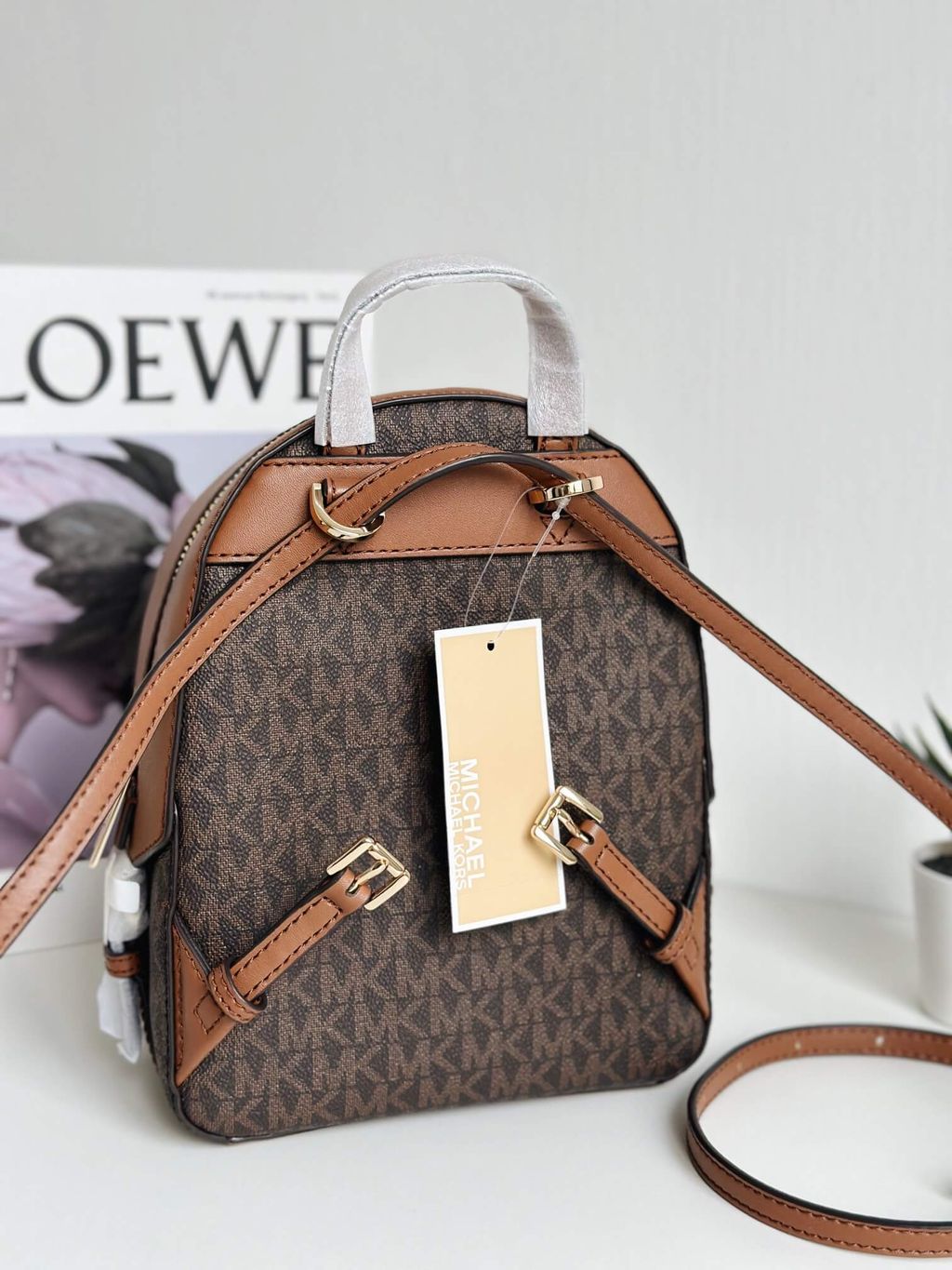 JuzBeauty_JuzBeautyMalaysia_JuzPretty_Authentic_Kbeauty_Malaysia_Skin_Care_Cosmetics_Jbeauty_Health_Care_korean_streetwear_US_Luxury_MICHAEL KORS 35T2G8TB1B Jaycee Mini Backpack In Brown 迷你背包6.jpg