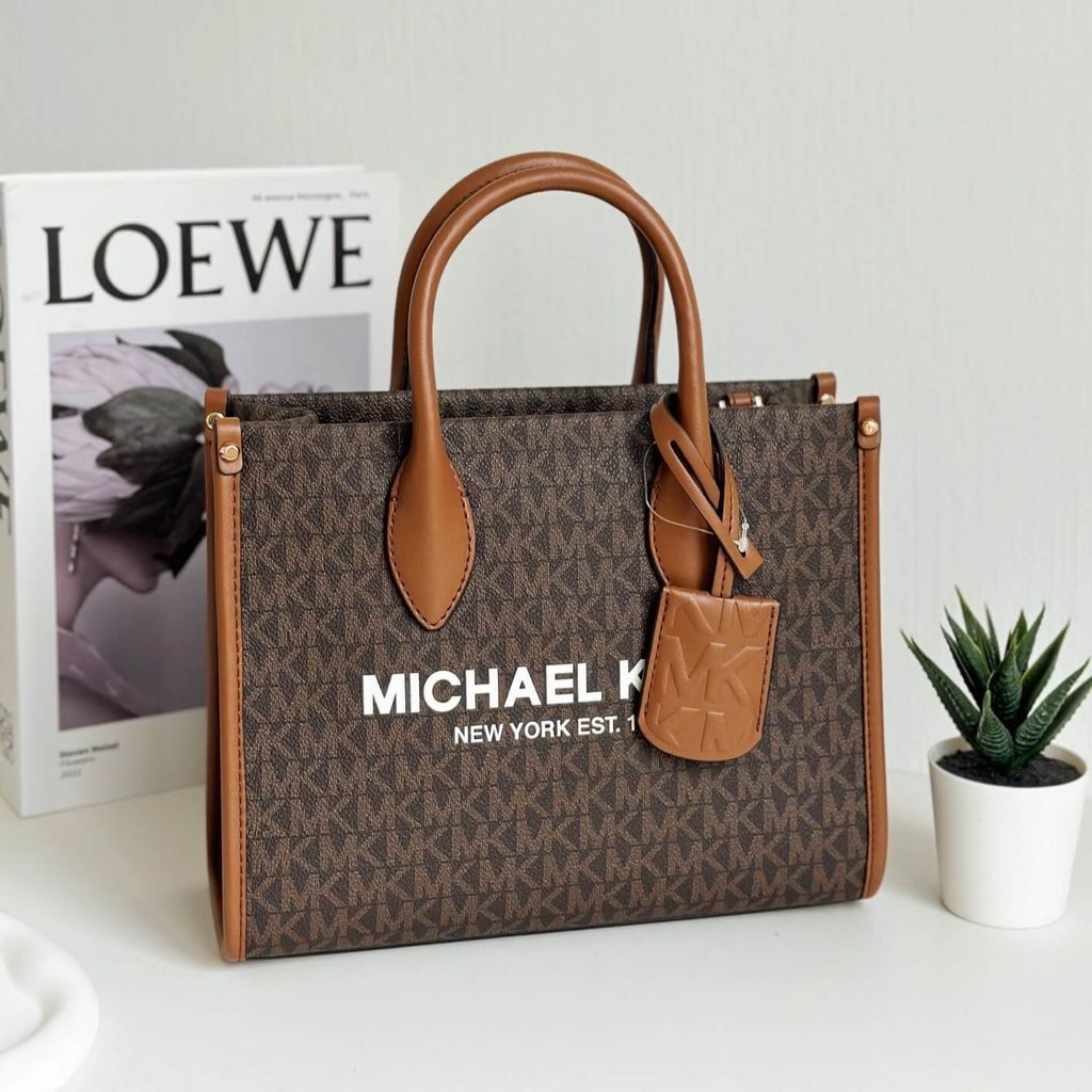 JuzBeauty_JuzBeautyMalaysia_JuzPretty_Authentic_Kbeauty_Malaysia_Skin_Care_Cosmetics_Jbeauty_Health_Care_korean_streetwear_US_Luxury_MICHAEL KORS 35F2G7ZC5B Mirella Small Shopper Crossbody In Brown 托特包7