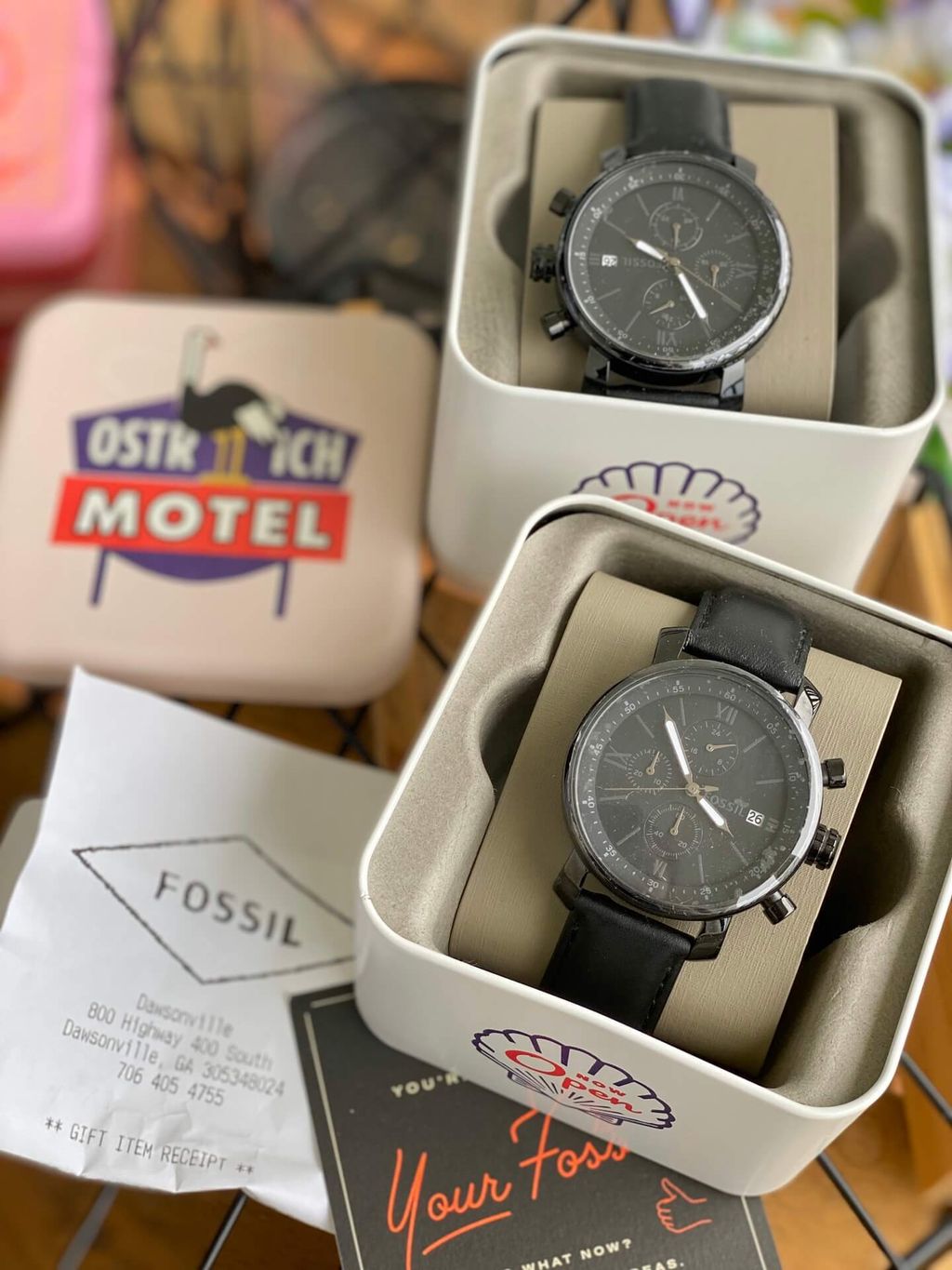 JuzBeauty_JuzBeautyMalaysia_JuzPretty_Authentic_Kbeauty_Malaysia_Skin_Care_Cosmetics_Jbeauty_Health_Care_korean_streetwear_US_Luxury_FOSSIL BQ1703 Rhett Chronograph Black Leather Watch 男士手表2.jpg