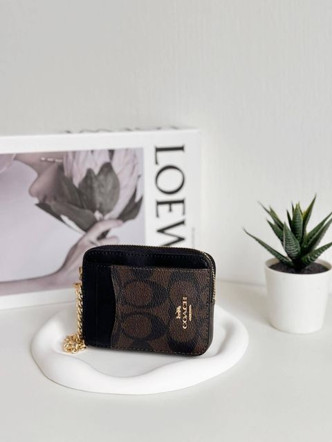 JuzBeauty_JuzBeautyMalaysia_JuzPretty_Authentic_Kbeauty_Malaysia_Skin_Care_Cosmetics_Jbeauty_Health_Care_korean_streetwear_US_Luxury_COACH C0058 Zip Card Case In Signature Canvas Brown 女士卡包1.jpg