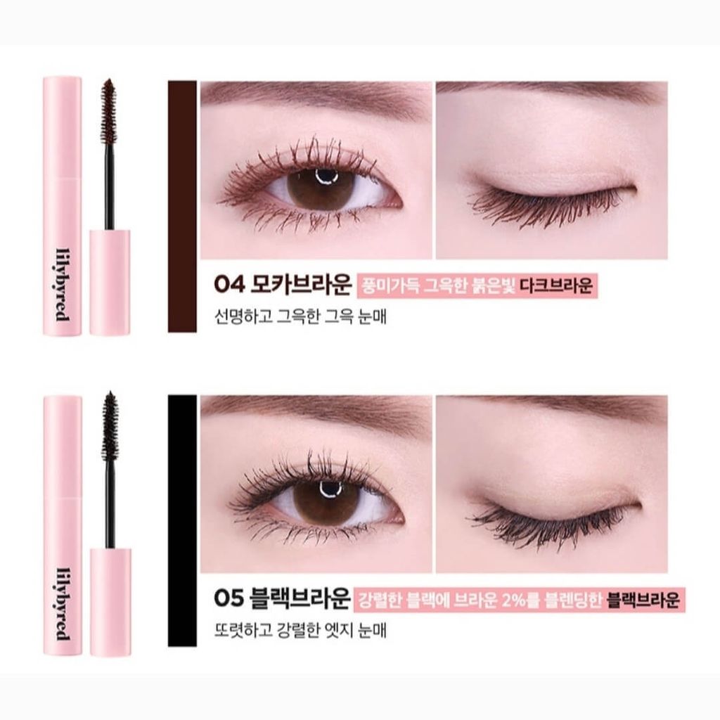 JuzBeauty-JuzBeautyMalaysia-JuzPretty-Authentic-Kbeauty-Malaysia-Skin-Care-Cosmetics-Jbeauty-Health-Care-korean-streetwear-Olive Young lilybyred AM 9 To PM 9 Survival Colorcara 定型彩色睫毛膏10