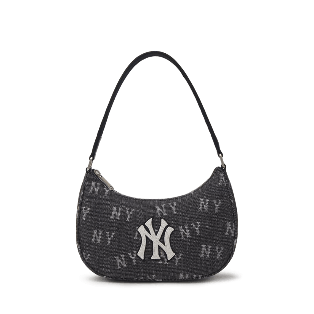 JuzBeauty-JuzBeautyMalaysia-JuzPretty-Authentic-Kbeauty-Malaysia-Skin-Care-Cosmetics-Jbeauty-Health-Care-korean-streetwear-MLB Classic Monogram Denim Hobo Bag New York Yankees 牛仔腋下包7