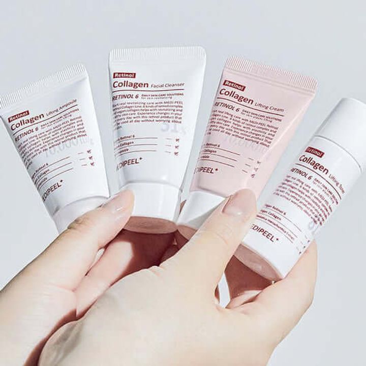 JuzBeauty-JuzBeautyMalaysia-JuzPretty-Authentic-Kbeauty-Malaysia-Skin-Care-Cosmetics-Jbeauty-Health-Care-korean-streetwear-Olive Young MEDI-PEEL Retinol Collagen Lifting Trial Kit MEDIPEEL 视黄醇胶原紧致旅行套装1