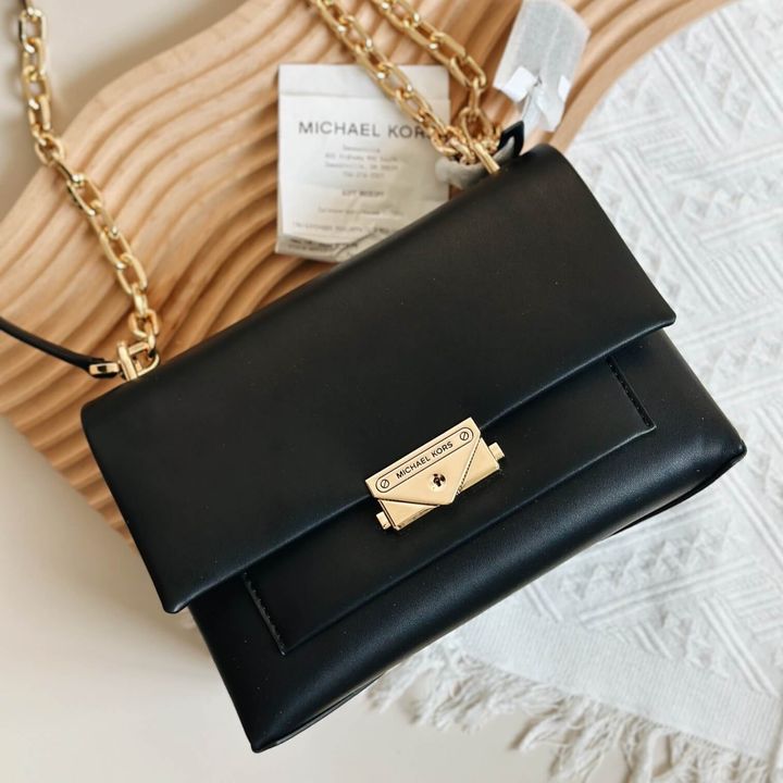 JuzBeauty_JuzBeautyMalaysia_JuzPretty_Authentic_Kbeauty_Malaysia_Skin_Care_Cosmetics_Jbeauty_Health_Care_korean_streetwear_US_Luxury_MICHAEL KORS 35F2G0EF80 Cece Medium Faux Leather Shoulder Bag in Black 单肩包3