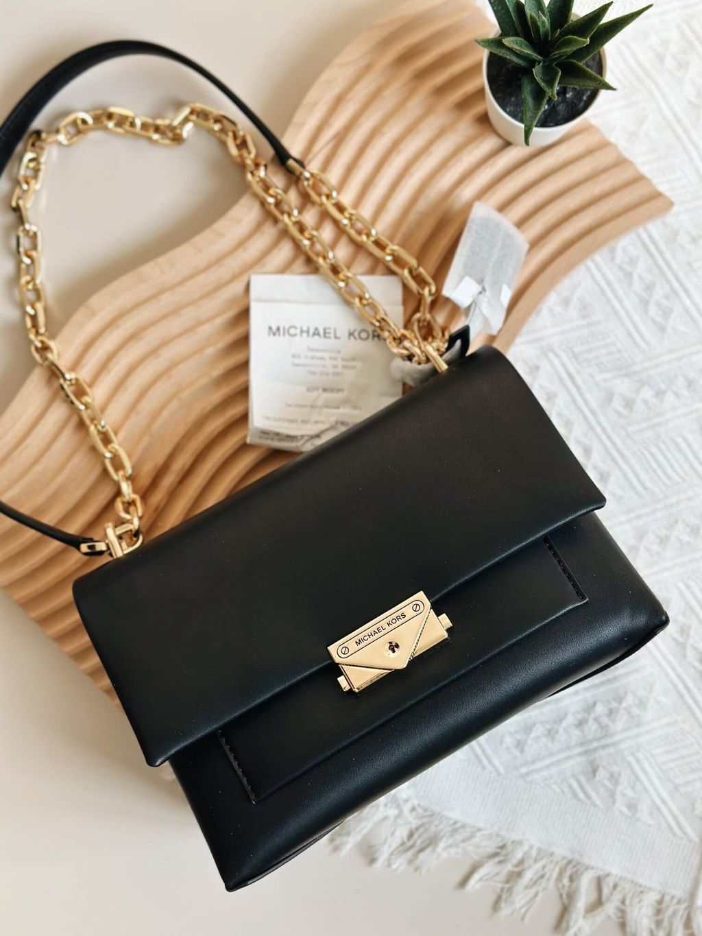 JuzBeauty_JuzBeautyMalaysia_JuzPretty_Authentic_Kbeauty_Malaysia_Skin_Care_Cosmetics_Jbeauty_Health_Care_korean_streetwear_US_Luxury_MICHAEL KORS 35F2G0EF80 Cece Medium Faux Leather Shoulder Bag in Black 单肩包7