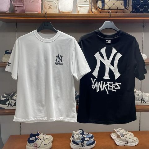 JuzBeauty-JuzBeautyMalaysia-JuzPretty-Authentic-Kbeauty-Malaysia-Skin-Care-Cosmetics-Jbeauty-Health-Care-korean-streetwear-MLB Basic Big Logo Functional Overfit Short Sleeve T-Shirt10
