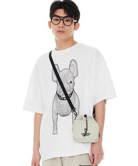 JuzBeauty-JuzBeautyMalaysia-JuzPretty-Authentic-Kbeauty-Malaysia-Skin-Care-Cosmetics-Jbeauty-Health-Care-korean-streetwear-LIFEWORK Vislon Zipper Shirring Mini Crossbody Bag 斜挎包 LW245BG4055