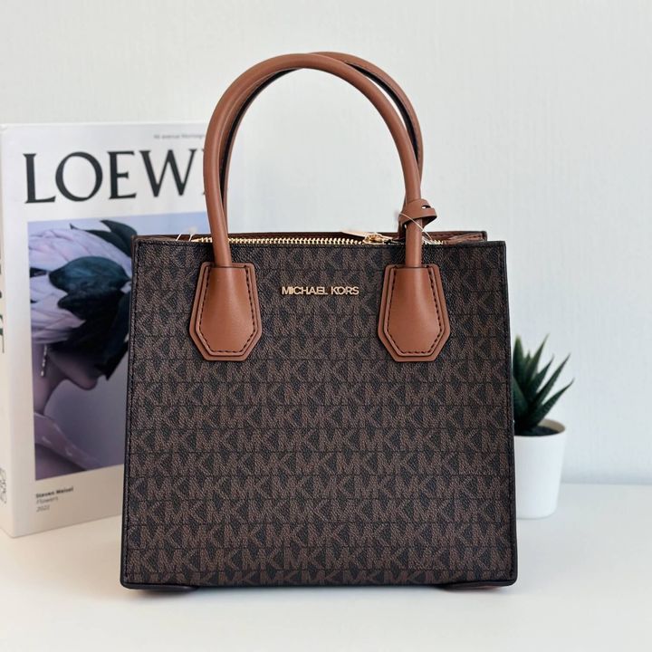 JuzBeauty_JuzBeautyMalaysia_JuzPretty_Authentic_Kbeauty_Malaysia_Skin_Care_Cosmetics_Jbeauty_Health_Care_korean_streetwear_US_Luxury_MICHAEL KORS 35S1GM9M2B Mercer Medium Messenger Crossbody Bag In Brown 斜挎包3