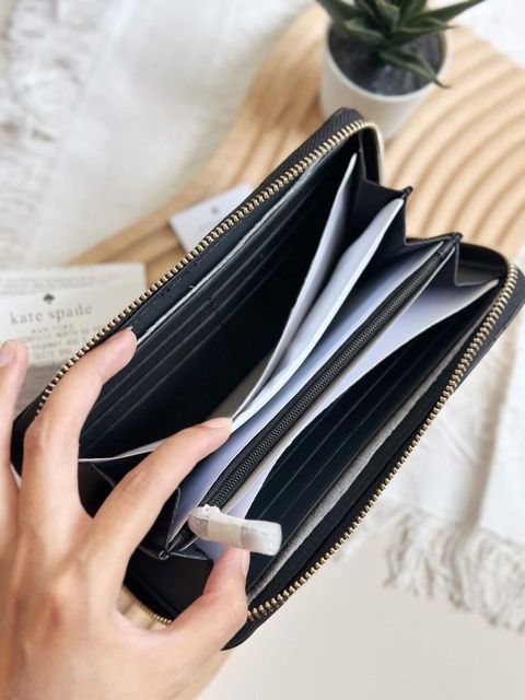 JuzBeauty_JuzBeautyMalaysia_JuzPretty_Authentic_Kbeauty_Malaysia_Skin_Care_Cosmetics_Jbeauty_Health_Care_korean_streetwear_US_Luxury_KATE SPADE KA590 Carey Smooth Quilted Leather Large Continental Wallet In Black 女款长钱包2.jpg