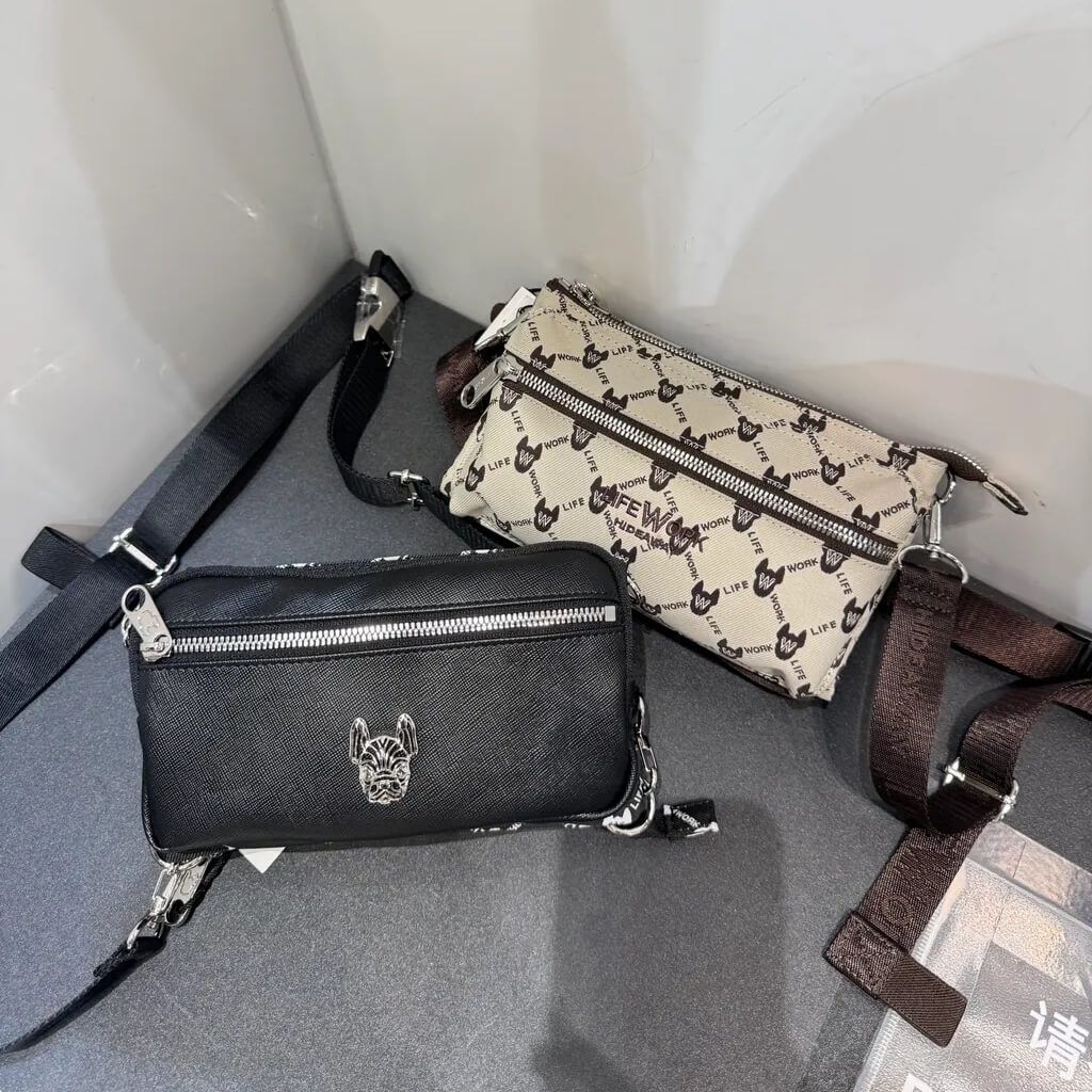 韓国人気ブランド ★ Life Work ★Jagad Radogram 3WAY bag 1个包3个款式】LIFEWORK Jagard Radogram 3WAY Bag 三用包