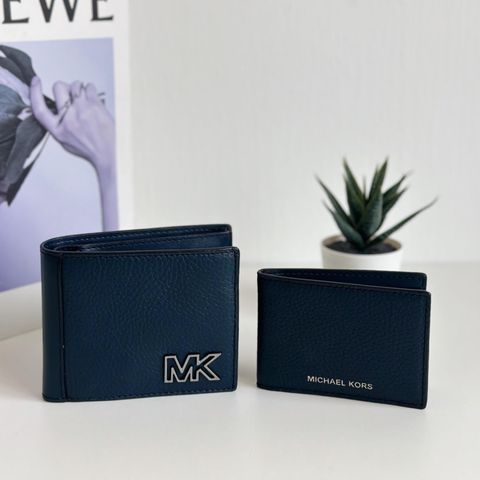 JuzBeauty_JuzBeautyMalaysia_JuzPretty_Authentic_Kbeauty_Malaysia_Skin_Care_Cosmetics_Jbeauty_Health_Care_korean_streetwear_US_Luxury_MICHAEL KORS 36F2LCRF6U Cooper Leather Billfold Wallet In Navy 男士钱包 卡包1