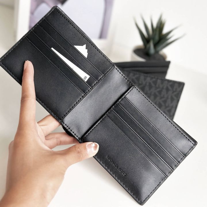JuzBeauty_JuzBeautyMalaysia_JuzPretty_Authentic_Kbeauty_Malaysia_Skin_Care_Cosmetics_Jbeauty_Health_Care_korean_streetwear_US_Luxury_MICHAEL KORS 36U9LCRF6B Cooper Billfold Wallet With Passcase In Black 男士钱包 卡包1
