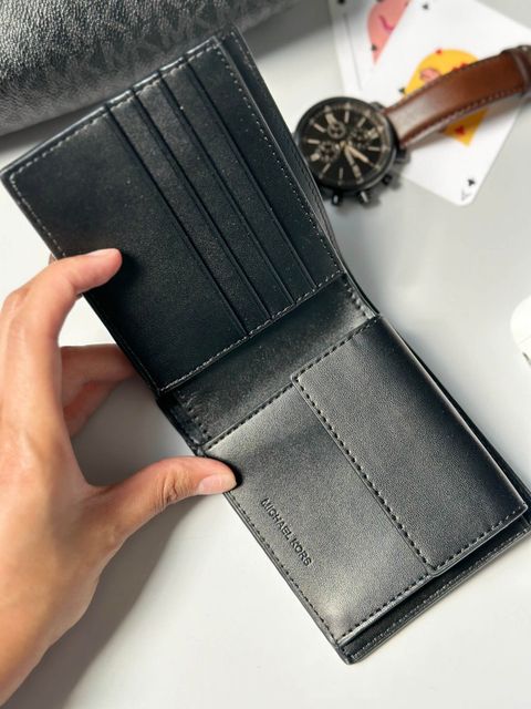 JuzBeauty_JuzBeautyMalaysia_JuzPretty_Authentic_Kbeauty_Malaysia_Skin_Care_Cosmetics_Jbeauty_Health_Care_korean_streetwear_US_Luxury_MICHAEL KORS 36U9LCRF3B Cooper Billfold Wallet With Coin Pouch In Black 男士钱包1.jpg