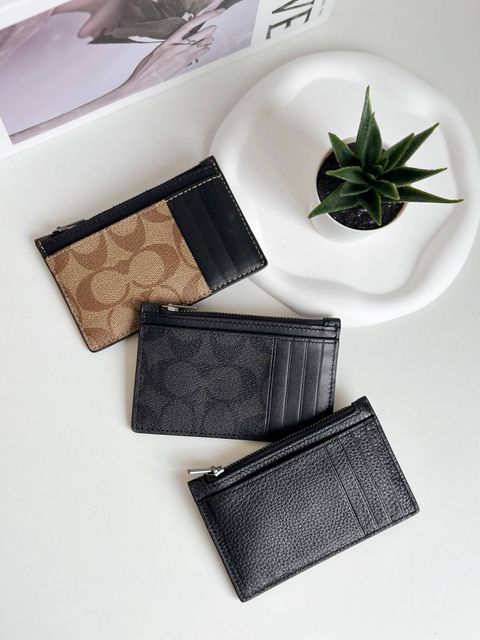 COACH C4281 Zip Card Case In Signature Canvas 男士卡包3.jpg