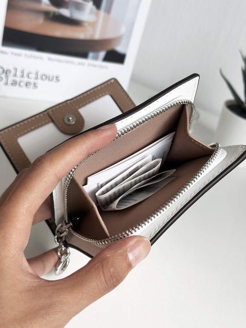 COACH C3309 Snap Wallet In Signature Canvas Glacier White 钱包2.jpg
