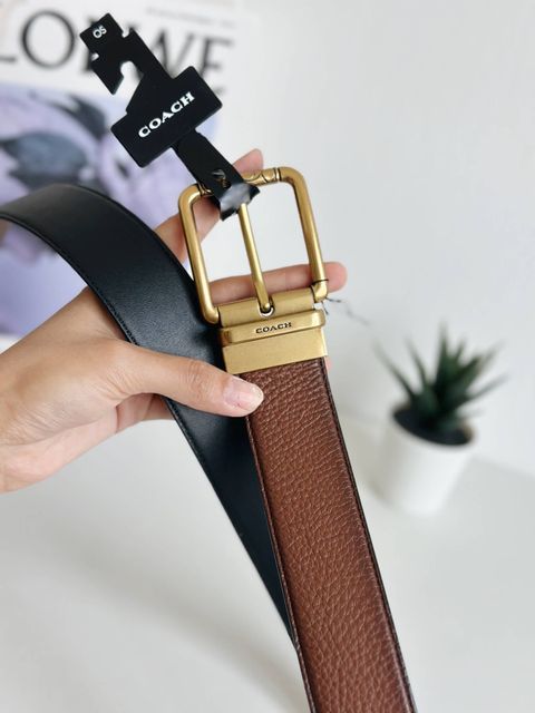 JuzBeauty_JuzBeautyMalaysia_JuzPretty_Authentic_Kbeauty_Malaysia_Skin_Care_Cosmetics_Jbeauty_Health_Care_korean_streetwear_US_Luxury_COACH 91307 Square Roller Buckle Cut-To-Size Reversible Belt 38mm 男款腰带5