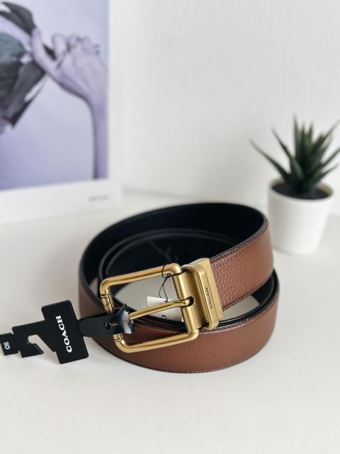 JuzBeauty_JuzBeautyMalaysia_JuzPretty_Authentic_Kbeauty_Malaysia_Skin_Care_Cosmetics_Jbeauty_Health_Care_korean_streetwear_US_Luxury_COACH 91307 Square Roller Buckle Cut-To-Size Reversible Belt 38mm 男款腰带6