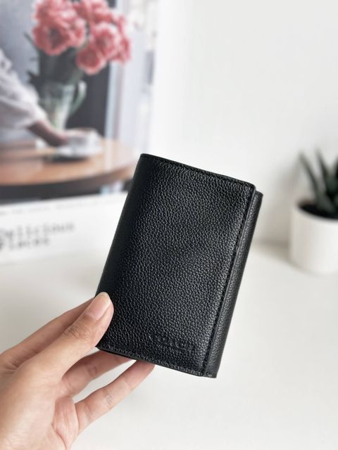 JuzBeauty_JuzBeautyMalaysia_JuzPretty_Authentic_Kbeauty_Malaysia_Skin_Care_Cosmetics_Jbeauty_Health_Care_korean_streetwear_US_Luxury_COACH 23845 Trifold Wallet Sport Calf Leather In Black 男款钱包4.jpg