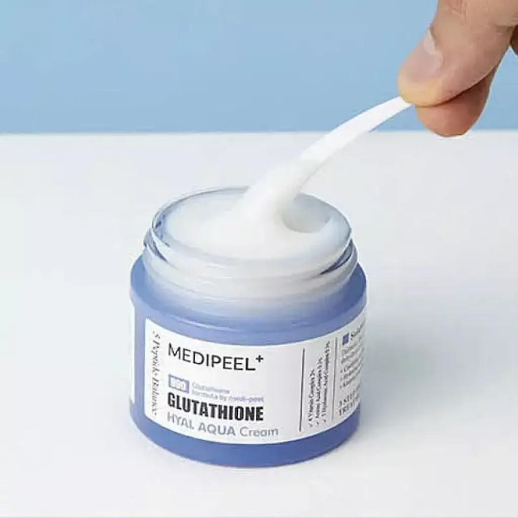 JuzBeauty-JuzBeautyMalaysia-JuzPretty-Authentic-Kbeauty-Malaysia-Skin-Care-Cosmetics-Jbeauty-Health-Care-korean-streetwear-Olive Young MEDIPEEL Glutathione Hyal Aqua Cream MEDI-PEEL 谷胱甘肽玻尿酸面霜5