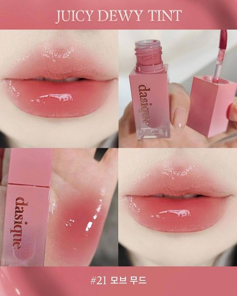 JuzBeauty-JuzBeautyMalaysia-JuzPretty-Authentic-Kbeauty-Malaysia-Skin-Care-Cosmetics-Jbeauty-Health-Care-korean-streetwear-Olive Young DASIQUE Juicy Dewy Tint 果汁露水镜面唇釉9