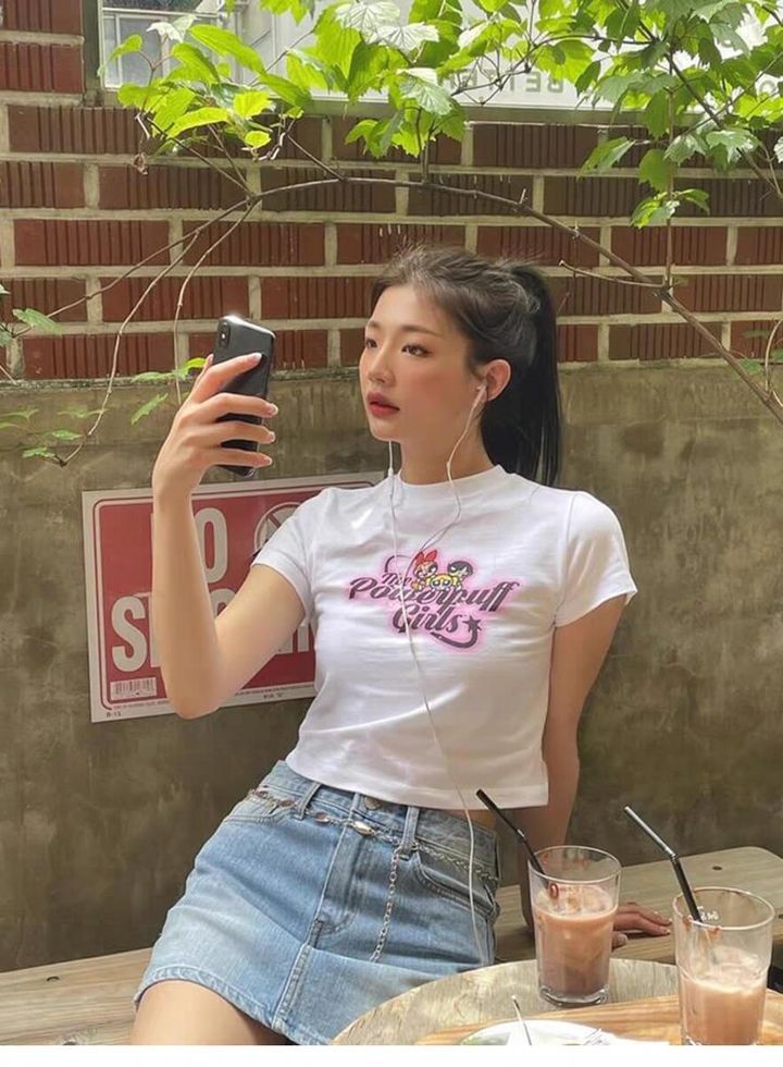 JuzBeauty-JuzBeautyMalaysia-JuzPretty-Authentic-Kbeauty-Malaysia-Skin-Care-Cosmetics-Jbeauty-Health-Care-korean-streetwear-ADLV x POWERPUFF GIRLS Crop Top T-shirt Tee Tshirt 短版上衣11