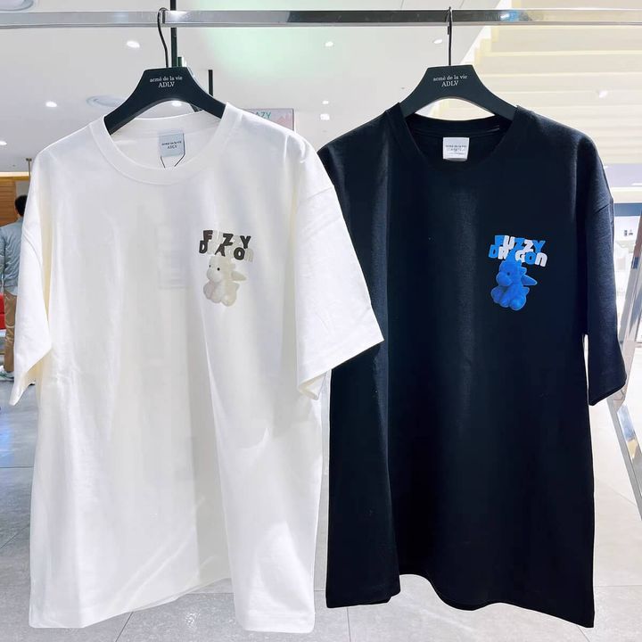 ADLV Fuzzy Font Dragon Short Sleeve T-Shirt6