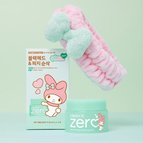 BANILA CO x My Melody Clean It Zero Pore Clarifying Cleansing Balm Special Set 零毛孔卸妆膏5