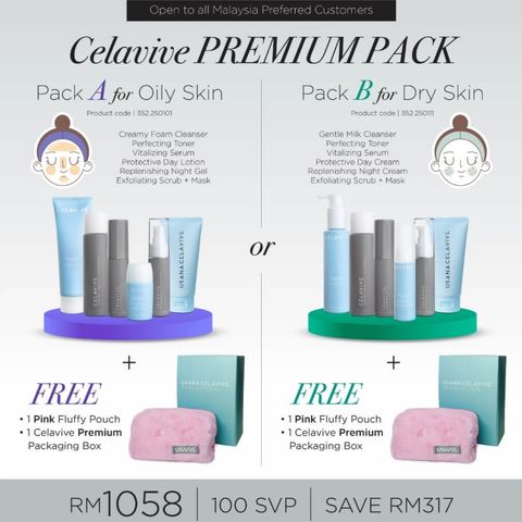 JuzBeauty-JuzBeautyMalaysia-JuzPretty-Authentic-Kbeauty-Malaysia-Skin-Care-Cosmetics-Jbeauty-Health-Care-korean-streetwear-CELAVIVE Premium Pack 终极护肤配套