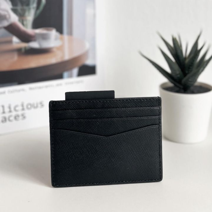 JuzBeauty_JuzBeautyMalaysia_JuzPretty_Authentic_Kbeauty_Malaysia_Skin_Care_Cosmetics_Jbeauty_Health_Care_korean_streetwear_US_Kate Spade WLR00129 Small Slim Card Holder Staci Black2