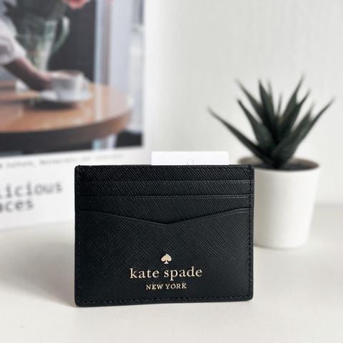 JuzBeauty_JuzBeautyMalaysia_JuzPretty_Authentic_Kbeauty_Malaysia_Skin_Care_Cosmetics_Jbeauty_Health_Care_korean_streetwear_US_Kate Spade WLR00129 Small Slim Card Holder Staci Black3