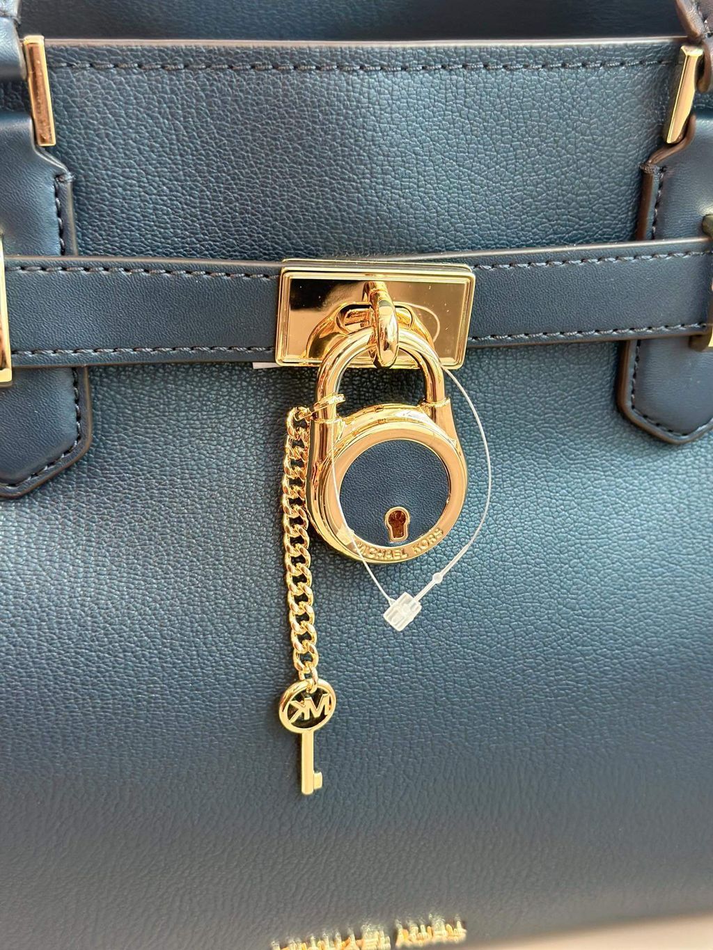JuzBeauty_JuzBeautyMalaysia_JuzPretty_Authentic_Kbeauty_Malaysia_Skin_Care_Cosmetics_Jbeauty_Health_Care_korean_streetwear_US_Luxury_MICHAEL KORS 35T1GHMS2L Hamilton Medium Satchel In Navy 剑桥包6