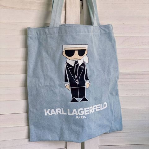 JuzBeauty_JuzBeautyMalaysia_JuzPretty_Authentic_Kbeauty_Malaysia_Skin_Care_Cosmetics_Jbeauty_Health_Care_korean_streetwear_US_Luxury_KARL LAGERFELD Canvas Tote Bag 托特包1