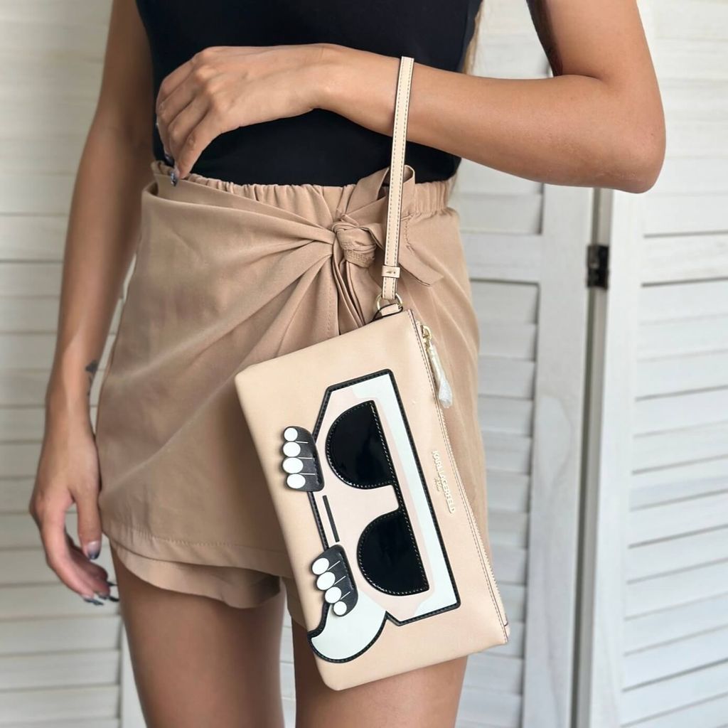 JuzBeauty_JuzBeautyMalaysia_JuzPretty_Authentic_Kbeauty_Malaysia_Skin_Care_Cosmetics_Jbeauty_Health_Care_korean_streetwear_US_Luxury_KARL LAGERFELD LH0LZ604 Maybelle Wristlet In Fwd 手拿包1