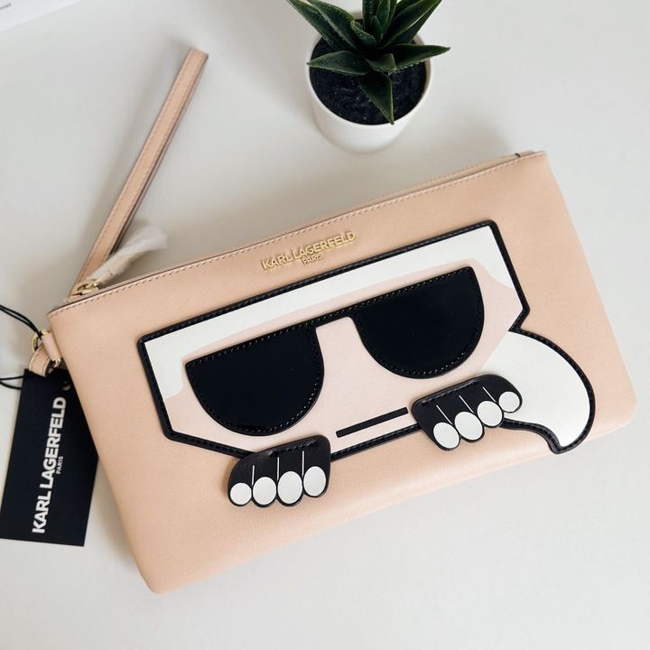 JuzBeauty_JuzBeautyMalaysia_JuzPretty_Authentic_Kbeauty_Malaysia_Skin_Care_Cosmetics_Jbeauty_Health_Care_korean_streetwear_US_Luxury_KARL LAGERFELD LH0LZ604 Maybelle Wristlet In Fwd 手拿包2