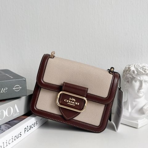 JuzBeauty_JuzBeautyMalaysia_JuzPretty_Authentic_Kbeauty_Malaysia_Skin_Care_Cosmetics_Jbeauty_Health_Care_korean_streetwear_US_Luxury_COACH CR328 Morgan Square Crossbody Bag In Im:Natural Multi 小方包1