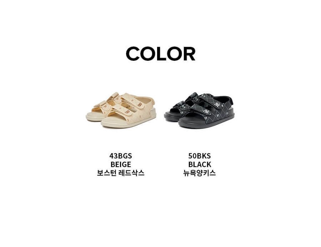 【 MLB 】CHUNKY SANDLE DIA MONOGRAM LIMITED EDITION】MLB CHUNKY Sandal Dia Monogram 凉鞋