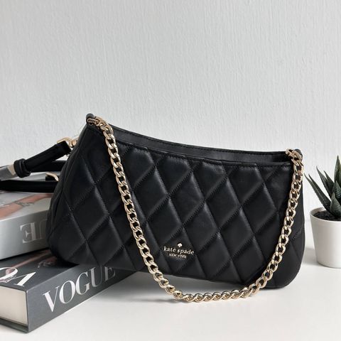 JuzBeauty_JuzBeautyMalaysia_JuzPretty_Authentic_Kbeauty_Malaysia_Skin_Care_Cosmetics_Jbeauty_Health_Care_korean_streetwear_US_Luxury_KATE SPADE KH428 Carey Convertible Crossbody In Black 斜挎包1