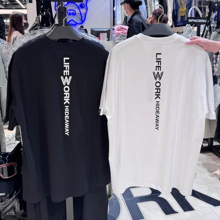 JuzBeauty-JuzBeautyMalaysia-JuzPretty-Authentic-Kbeauty-Malaysia-Skin-Care-Cosmetics-Jbeauty-Health-Care-korean-streetwear-LIFEWORK Radok Basic W Short Sleeve T-Shirt Tee 上衣 LW242TS1224