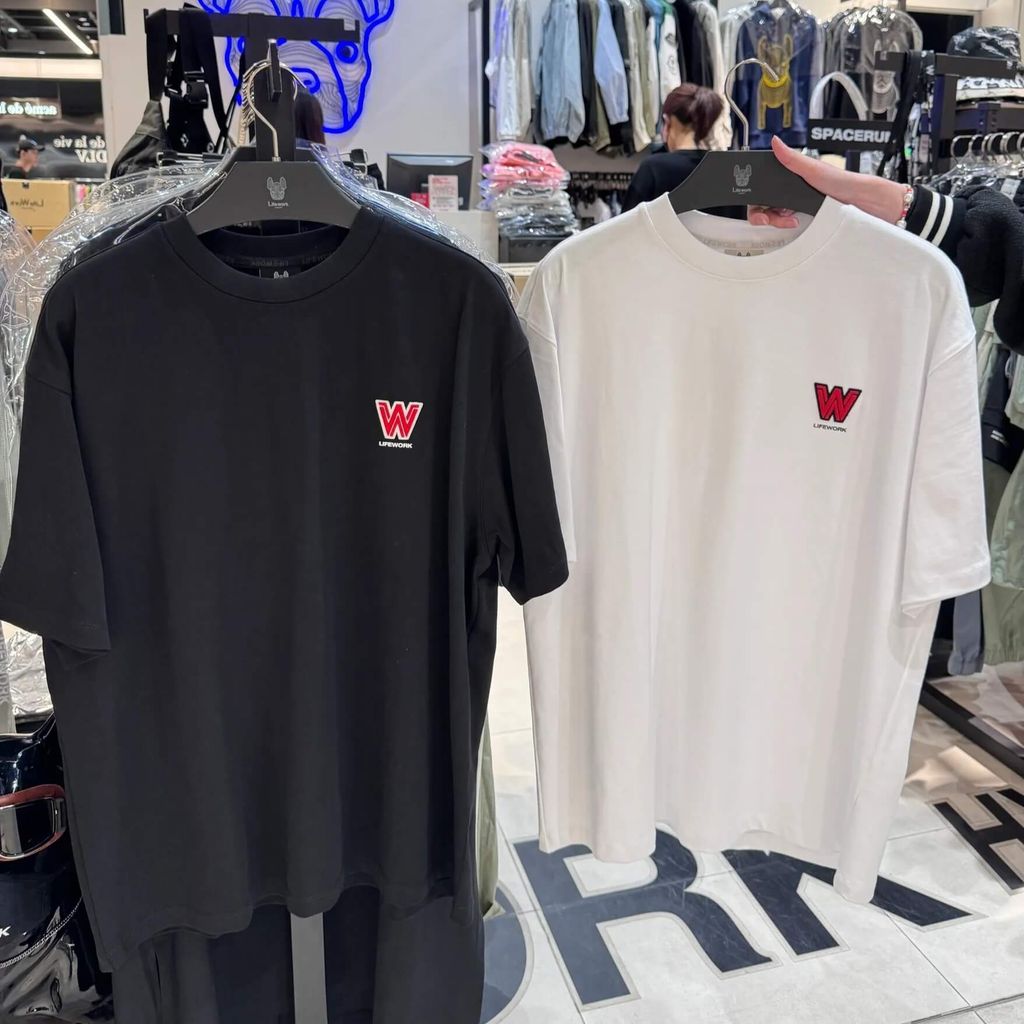 JuzBeauty-JuzBeautyMalaysia-JuzPretty-Authentic-Kbeauty-Malaysia-Skin-Care-Cosmetics-Jbeauty-Health-Care-korean-streetwear-LIFEWORK Radok Basic W Short Sleeve T-Shirt Tee 上衣 LW242TS1225