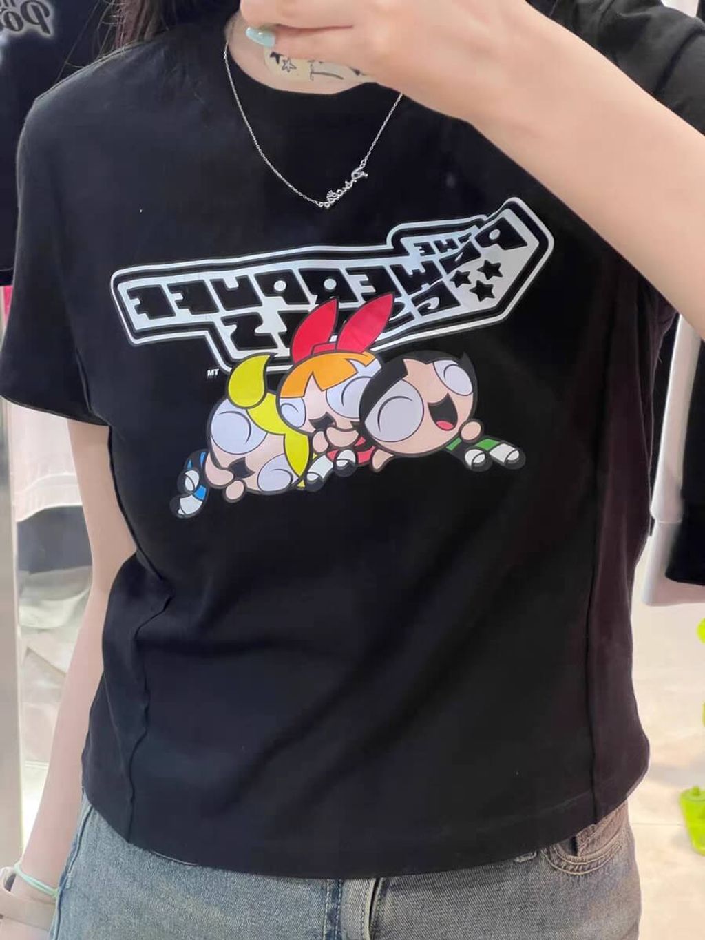 JuzBeauty-JuzBeautyMalaysia-JuzPretty-Authentic-Kbeauty-Malaysia-Skin-Care-Cosmetics-Jbeauty-Health-Care-korean-streetwear-ADLV x POWERPUFF GIRLS Crop Top T-shirt Tee Tshirt 短版上衣2