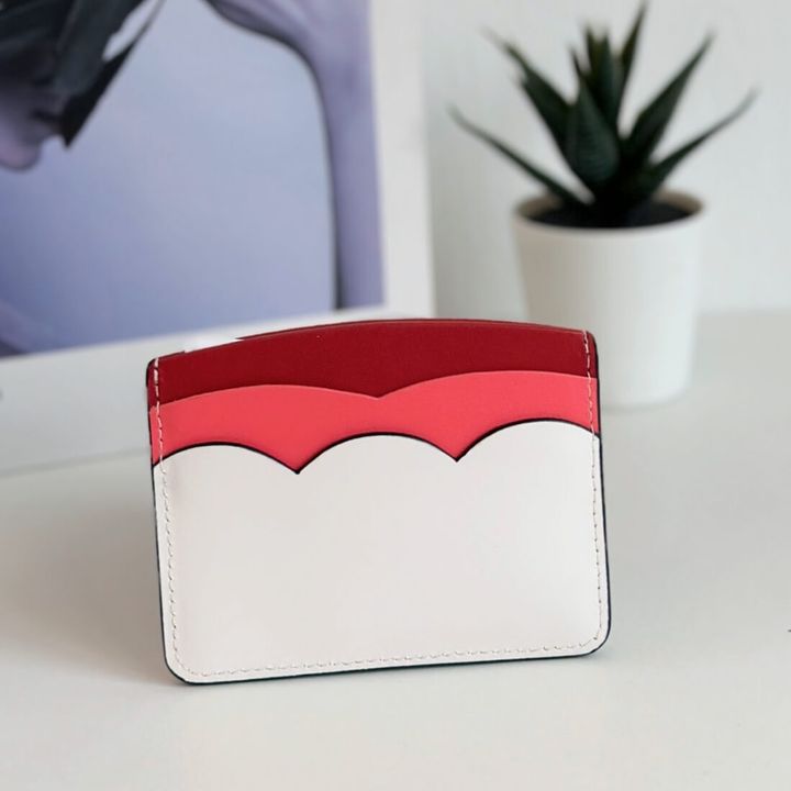 JuzBeauty_JuzBeautyMalaysia_JuzPretty_Authentic_Kbeauty_Malaysia_Skin_Care_Cosmetics_Jbeauty_Health_Care_korean_streetwear_US_Luxury_KATE SPADE K6147 Gemma Small Slim Card Holder Bing Cherry In Cream Multi 女款卡包1