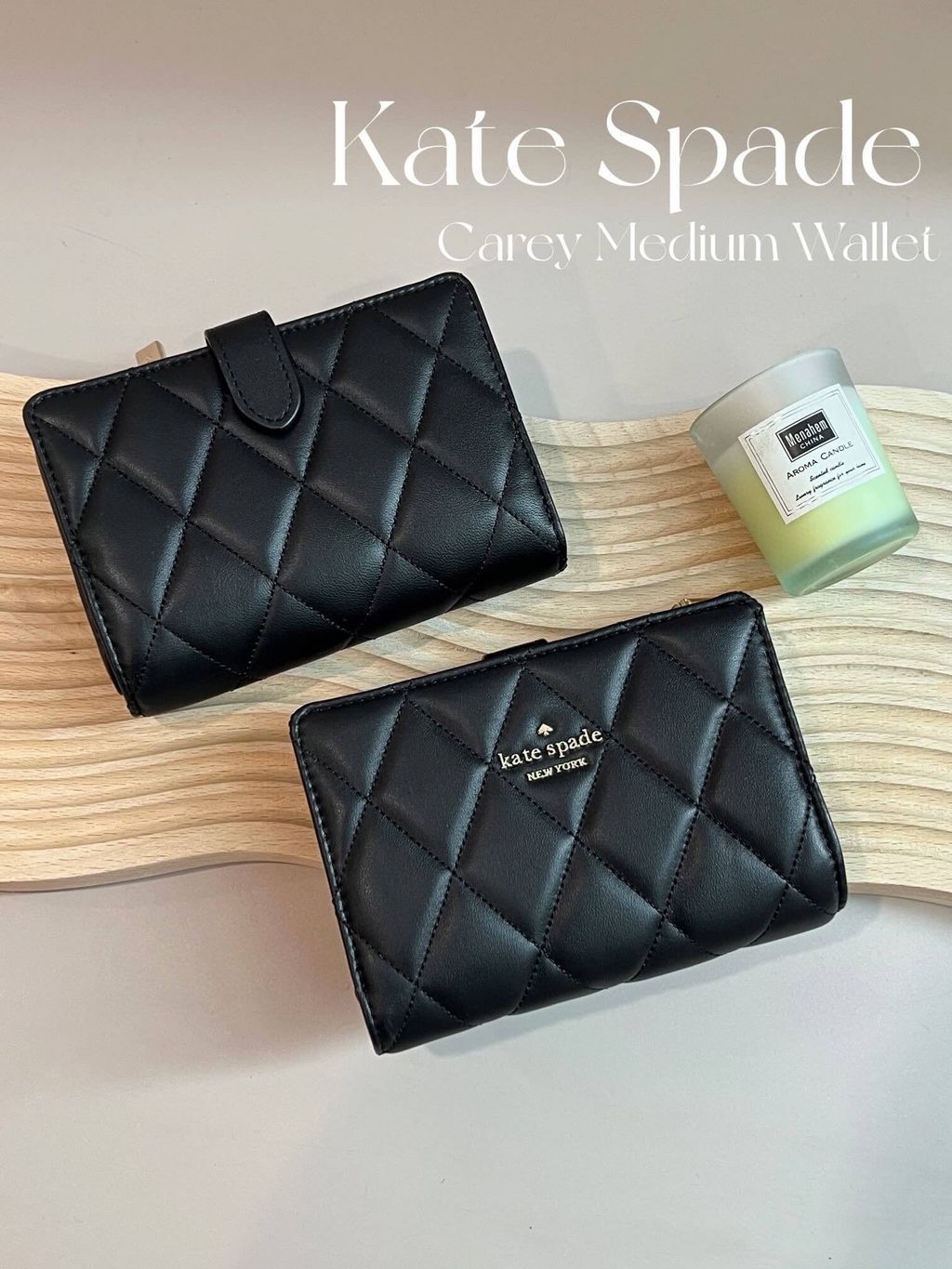 JuzBeauty_JuzBeautyMalaysia_JuzPretty_Authentic_Kbeauty_Malaysia_Skin_Care_Cosmetics_Jbeauty_Health_Care_korean_streetwear_US_Luxury_KATE SPADE K6147 Gemma Small Slim Card Holder Bing Cherry In Cream Multi 女款卡包1