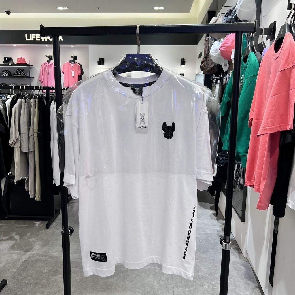 JuzBeauty-JuzBeautyMalaysia-JuzPretty-Authentic-Kbeauty-Malaysia-Skin-Care-Cosmetics-Jbeauty-Health-Care-korean-streetwear-LIFEWORK Radok Supima Logo Short Sleeve T-Shirt Tee 上衣 LW245TS9103