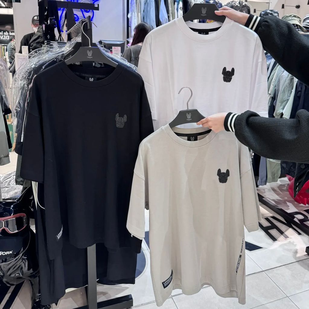 JuzBeauty-JuzBeautyMalaysia-JuzPretty-Authentic-Kbeauty-Malaysia-Skin-Care-Cosmetics-Jbeauty-Health-Care-korean-streetwear-LIFEWORK Radok Supima Logo Short Sleeve T-Shirt Tee 上衣 LW245TS9106