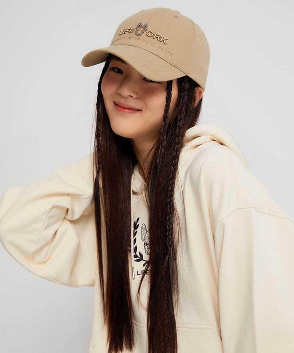 JuzBeauty-JuzBeautyMalaysia-JuzPretty-Authentic-Kbeauty-Malaysia-Skin-Care-Cosmetics-Jbeauty-Health-Care-korean-streetwear-LIFEWORK Metal Radok Embroidery Hard Ball Cap 帽 LW245CP0111