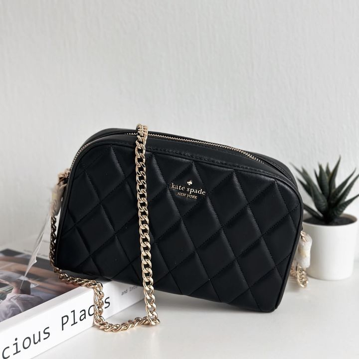 JuzBeauty_JuzBeautyMalaysia_JuzPretty_Authentic_Kbeauty_Malaysia_Skin_Care_Cosmetics_Jbeauty_Health_Care_korean_streetwear_US_Luxury_KATE SPADE KG425 Carey Mini Camera Bag In Black 相机包3